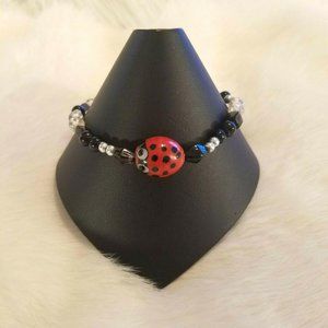 LAdybug Beaded‎ Bracelet 3965